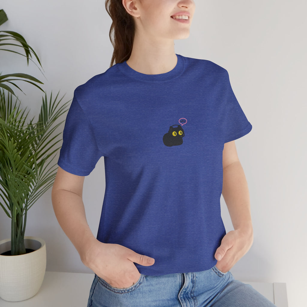 Cute Black Saying “why” T-Shirt